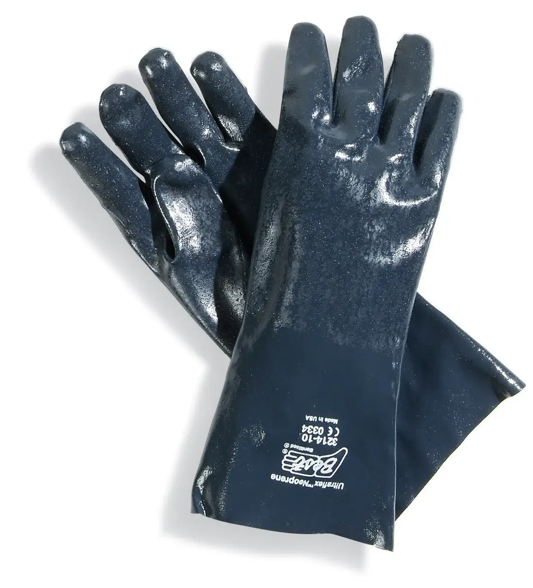 Dark blue safety gloves